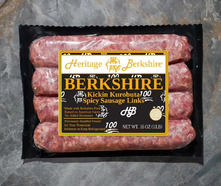 Berkshire Hot Italian Sausage Links — Heritage Berkshire Pork